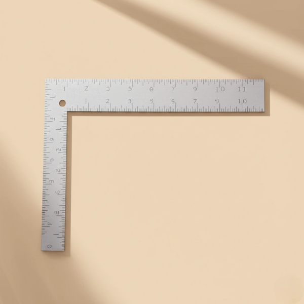Carpenter Steel Square - Aluminum Handle