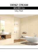 Deniz Cream 30x90cm